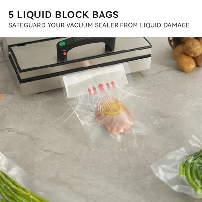 65 µm Embossed Vacuum Bags