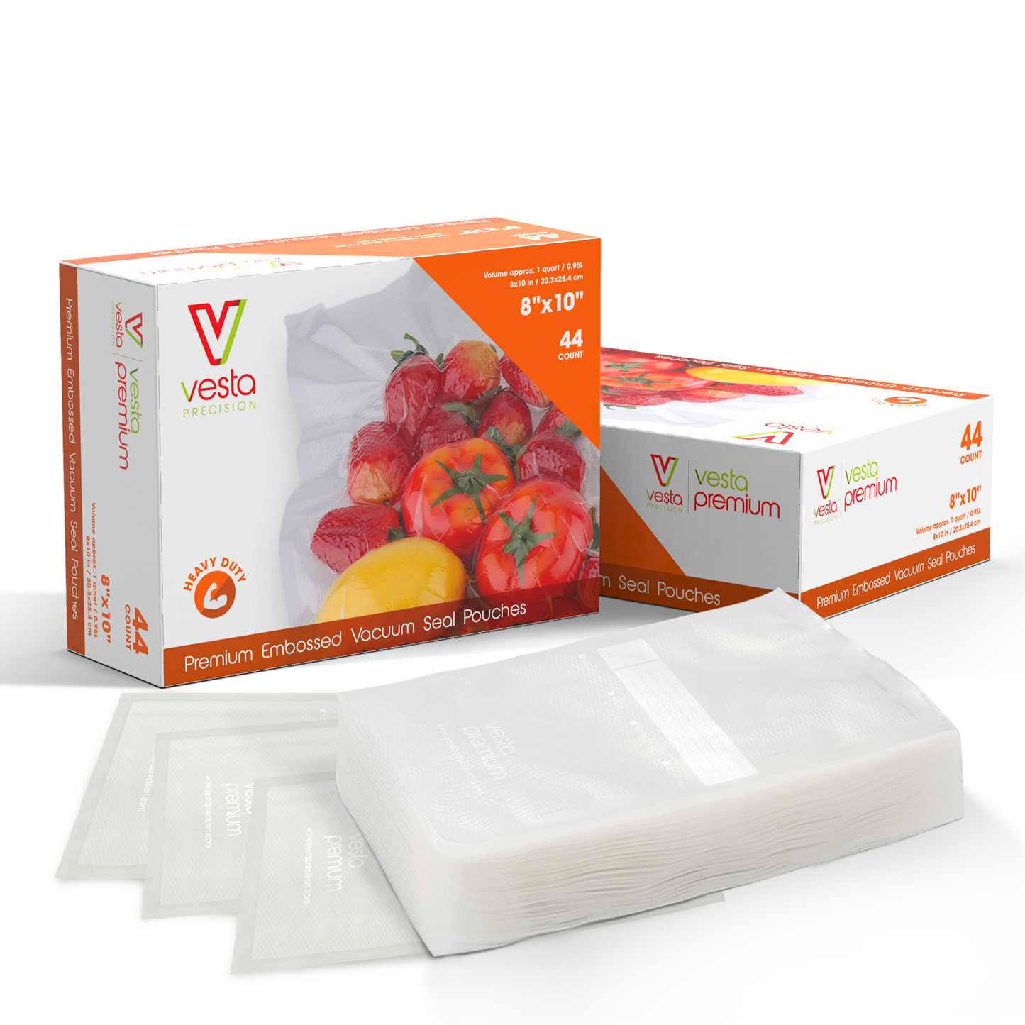 Cooking Grade Embossed Vacuum Bags