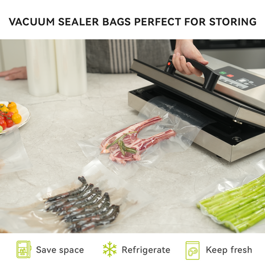 65 µm Embossed Vacuum Bags
