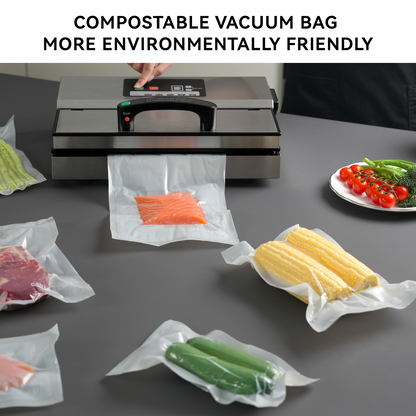 Biodegradable Vacuum Sealer Embossed Bags