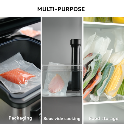 Biodegradable Vacuum Sealer Embossed Bags