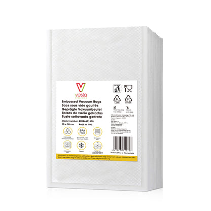 65 µm Embossed Vacuum Bags