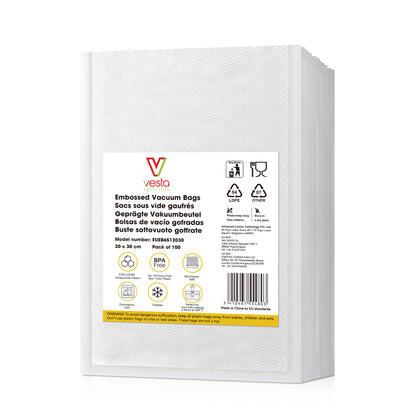 65 µm Embossed Vacuum Bags