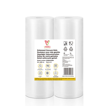 65 µm Embossed Vacuum Rolls