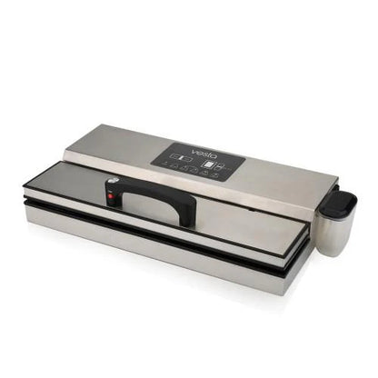 Vacuum sealer machine on a white background